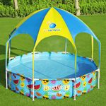 Casa si Gradina - Gradina si terasa - Piscine si accesorii - Piscine - Bestway Piscina supraterana copii Steel Pro, protectie UV, 244x51 cm - Infinity.ro