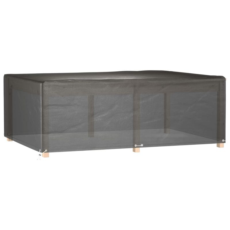 Casa si Gradina - Textile si covoare - Huse pentru mobilier - Huse mobila gradina, 2 buc, 12 ocheti 230x165x80cm, rectangular - Infinity.ro