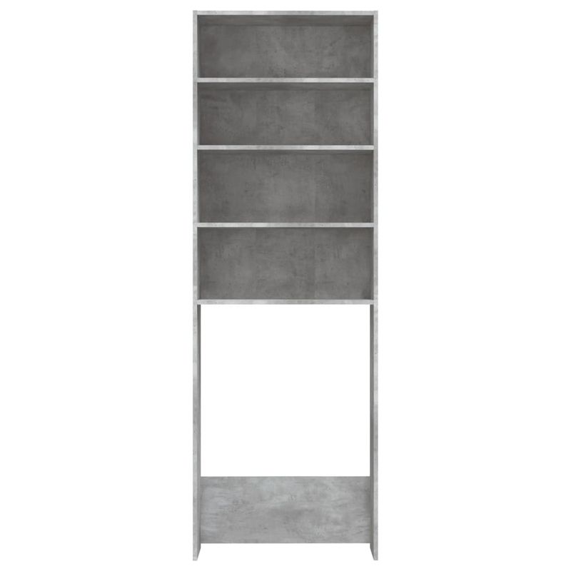 Casa si Gradina - Mobilier - Dulapuri si sifoniere - Dulapuri - Dulap masina de spalat, gri beton, 64x24x190 cm - Infinity.ro