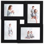 Market - Cadouri - Rame si albume foto - Rama foto colaj pentru 4x (13x18 cm) foto, negru, MDF - Infinity.ro