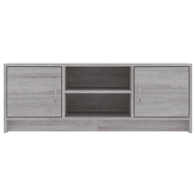 Casa si Gradina - Mobilier - Comode si corpuri - Comode - Dulap TV, gri sonoma, 102x30x37,5 cm, lemn prelucrat - Infinity.ro