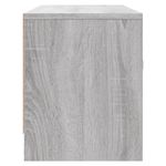 Casa si Gradina - Mobilier - Comode si corpuri - Comode - Dulap TV, gri sonoma, 102x30x37,5 cm, lemn prelucrat - Infinity.ro