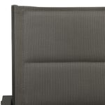 Casa si Gradina - Gradina si terasa - Mobilier exterior - Seturi mobila gradina - Set mobilier de gradina, 7 piese, negru, otel si textilena - Infinity.ro