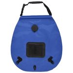 Sport si Outdoor/Camping/Accesorii camping si drumetii - Sac de dus de camping, albastru, 20 L, PVC - Infinity.ro