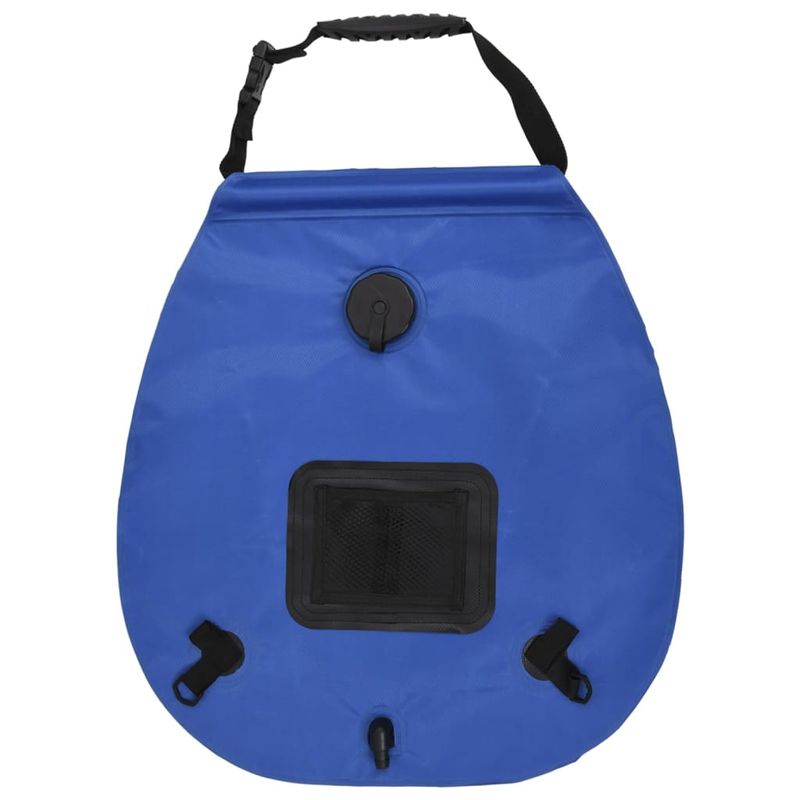 Sport si Outdoor/Camping/Accesorii camping si drumetii - Sac de dus de camping, albastru, 20 L, PVC - Infinity.ro