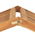 Casa si Gradina - Gradina si terasa - Mobilier exterior - Scaune si sezlonguri gradina - Sezlong, lemn masiv de tec - Infinity.ro