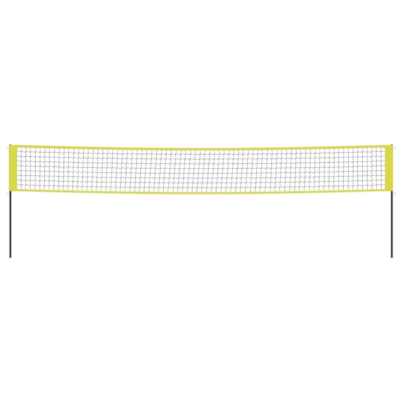 Sport si Outdoor - Sporturi de echipa - Accesorii si echipamente volei - Plasa de volei, galben si negru, 823x244 cm, tesatura PE - Infinity.ro