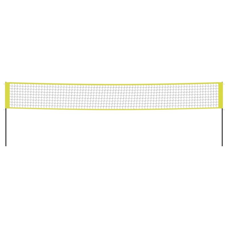 Sport si Outdoor - Sporturi de echipa - Accesorii si echipamente volei - Plasa de volei, galben si negru, 823x244 cm, tesatura PE - Infinity.ro