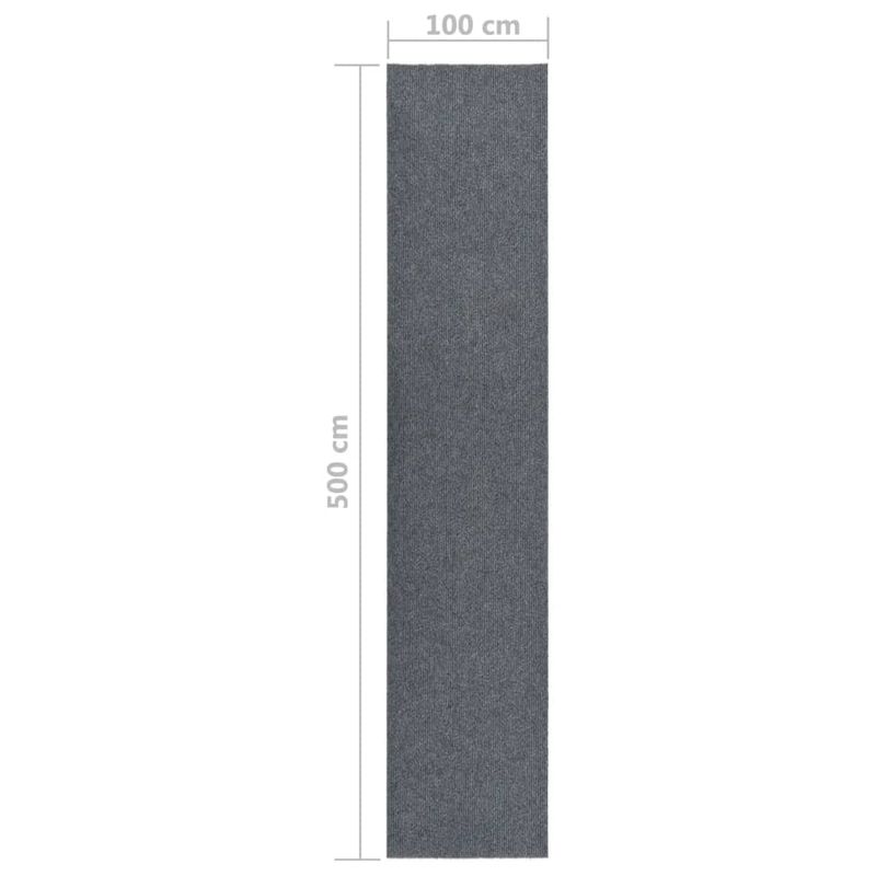 Casa si Gradina - Textile si covoare - Covoare - Covoare casa - Covor traversa de captare murdarie, gri, 100x500 cm - Infinity.ro