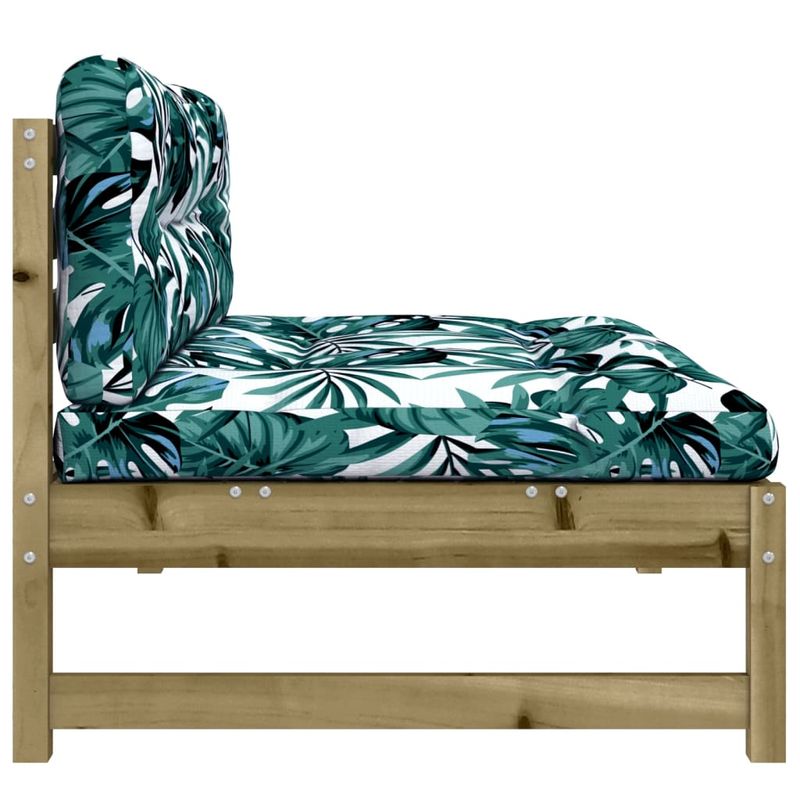 Casa si Gradina - Gradina si terasa - Mobilier exterior - Canapele si fotolii gradina - Canapea de mijloc, 120x80 cm, lemn de pin impregnat - Infinity.ro