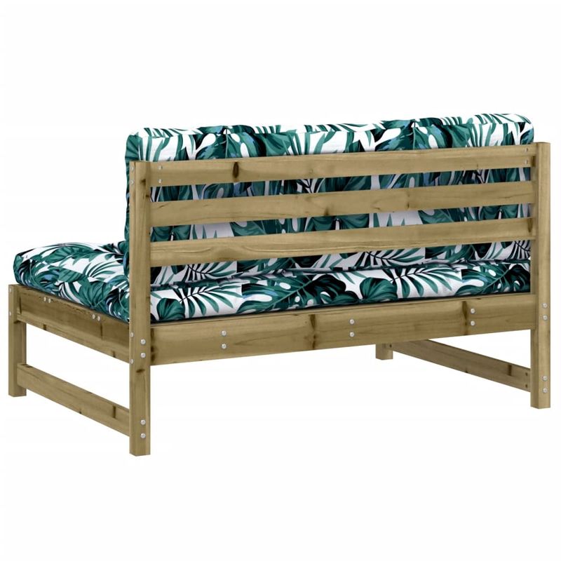 Casa si Gradina - Gradina si terasa - Mobilier exterior - Canapele si fotolii gradina - Canapea de mijloc, 120x80 cm, lemn de pin impregnat - Infinity.ro