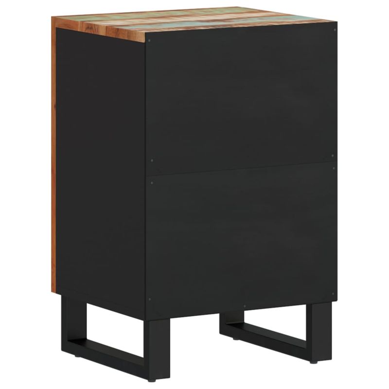 Casa si Gradina - Mobilier - Mobilier baie - Comode baie - Dulap de baie, 38x33x458 cm, lemn masiv reciclat - Infinity.ro