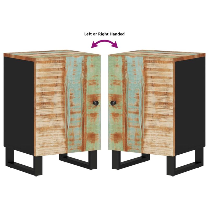 Casa si Gradina - Mobilier - Mobilier baie - Comode baie - Dulap de baie, 38x33x458 cm, lemn masiv reciclat - Infinity.ro