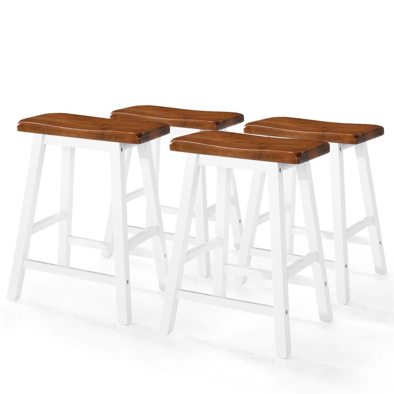 Casa si Gradina - Mobilier - Seturi de mobilier - Seturi mese si scaune - Set masa si scaune de bar, 5 piese, lemn masiv - Infinity.ro