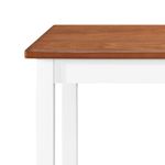 Casa si Gradina - Mobilier - Seturi de mobilier - Seturi mese si scaune - Set masa si scaune de bar, 5 piese, lemn masiv - Infinity.ro
