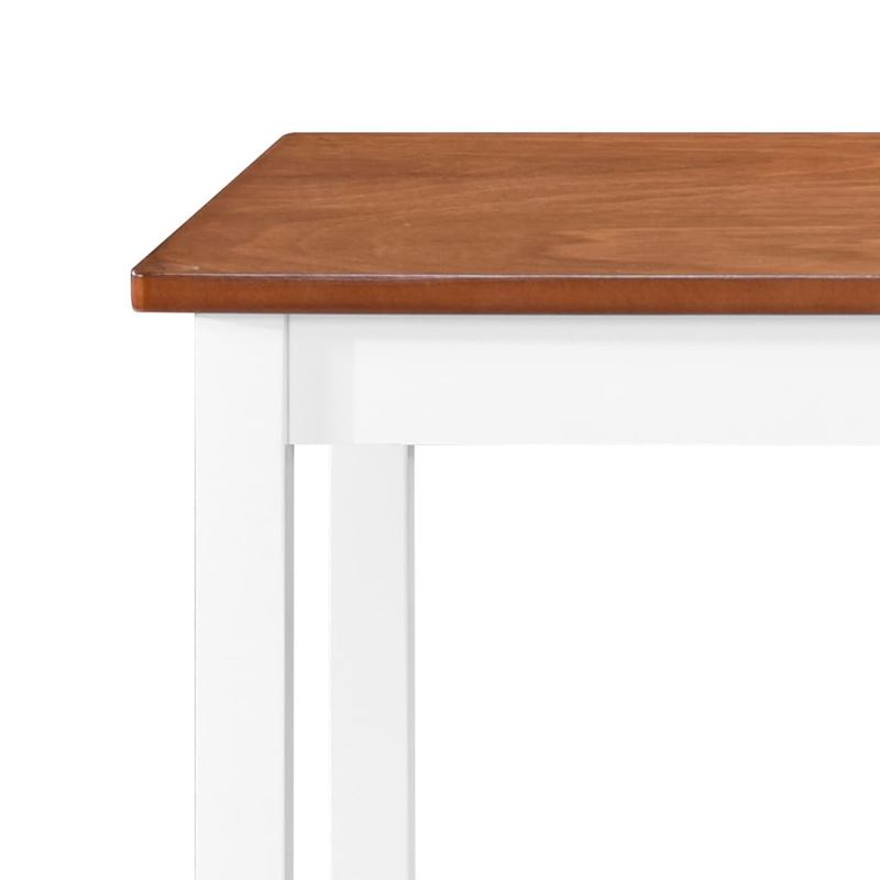 Casa si Gradina - Mobilier - Seturi de mobilier - Seturi mese si scaune - Set masa si scaune de bar, 5 piese, lemn masiv - Infinity.ro