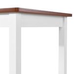 Casa si Gradina - Mobilier - Seturi de mobilier - Seturi mese si scaune - Set masa si scaune de bar, 5 piese, lemn masiv - Infinity.ro
