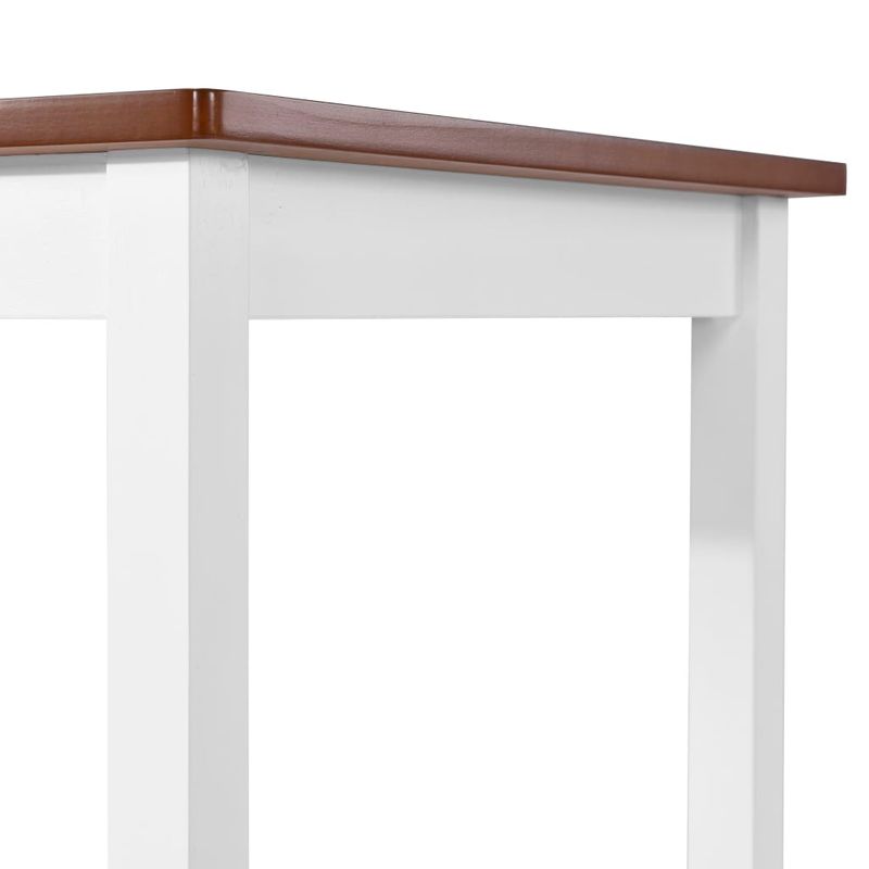 Casa si Gradina - Mobilier - Seturi de mobilier - Seturi mese si scaune - Set masa si scaune de bar, 5 piese, lemn masiv - Infinity.ro