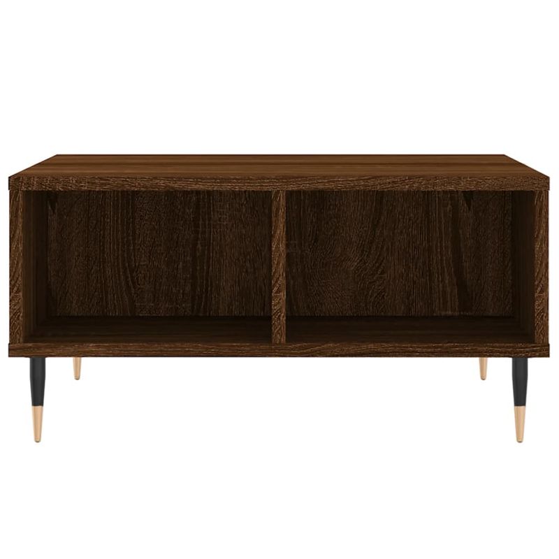 Casa si Gradina - Mobilier - Mese si birouri - Masute de cafea - Masa de cafea, stejar maro, 60x60x30 cm, lemn compozit - Infinity.ro