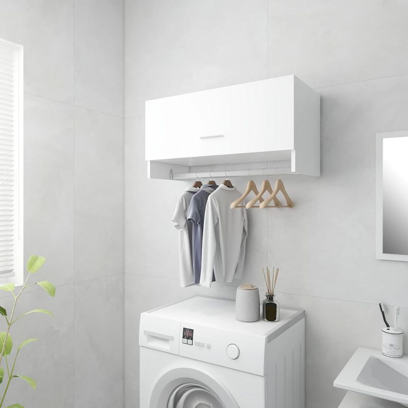 Casa si Gradina - Mobilier - Dulapuri si sifoniere - Sifoniere - Sifonier, alb, 70x32,5x35 cm, PAL - Infinity.ro