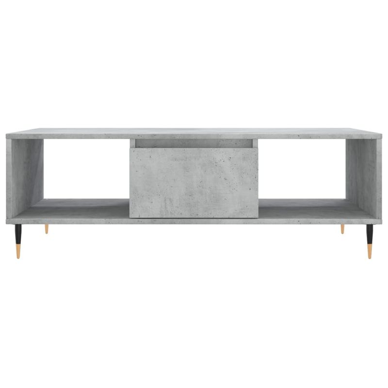 Casa si Gradina - Mobilier - Mese si birouri - Masute de cafea - Masa de cafea, gri beton, 104x60x35 cm, lemn compozit - Infinity.ro