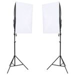 TV, Audio-Video si Foto - Aparate foto si accesorii - Accesorii foto si video - Blitzuri - Lumina profesionala de studio, 2 buc., 40x60 cm - Infinity.ro