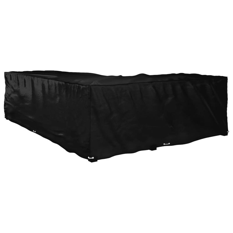 Casa si Gradina - Textile si covoare - Huse pentru mobilier - Husa mobilier de gradina in forma de L 16 ocheti, 210x260x80 cm - Infinity.ro