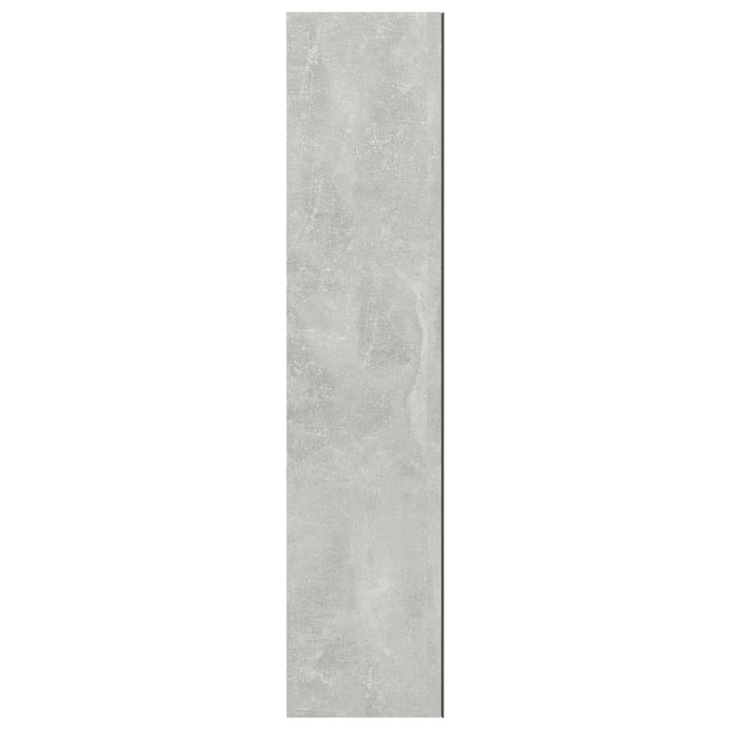 Casa si Gradina - Mobilier - Mobilier baie - Corpuri baie - Dulap de baie cu oglinda, gri beton, 60x15x75 cm, MDF - Infinity.ro