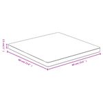 Casa si Gradina - Mobilier - Feronerie si accesorii mobila - Blat de masa, 60x60x2,5 cm, bambus - Infinity.ro
