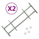 Casa si Gradina - Constructii - Ferestre si accesorii - Ferestre pvc verticale - Grilaje de siguranta reglabile ferestre, 2 buc., 1000-1500 mm - Infinity.ro