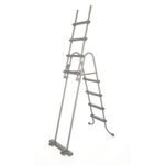 Casa si Gradina - Constructii - Scari si accesorii interioare - Scari piscine - Bestway Scara de siguranta piscina cu 4 trepte Flowclear 122 cm, 58331 - Infinity.ro