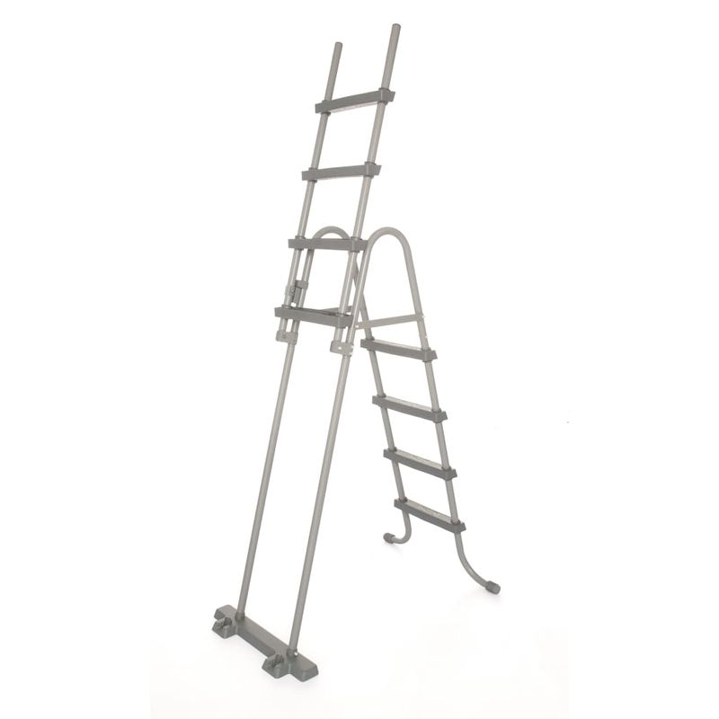 Casa si Gradina - Constructii - Scari si accesorii interioare - Scari piscine - Bestway Scara de siguranta piscina cu 4 trepte Flowclear 122 cm, 58331 - Infinity.ro
