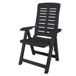 Casa si Gradina - Gradina si terasa - Mobilier exterior - Seturi mobila gradina - Set mobilier de exterior, 11 piese, antracit, plastic - Infinity.ro