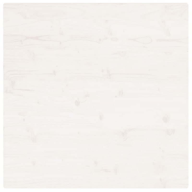Casa si Gradina - Mobilier - Feronerie si accesorii mobila - Blat de masa, alb, 80x80x2,5 cm, lemn masiv de pin, patrat - Infinity.ro