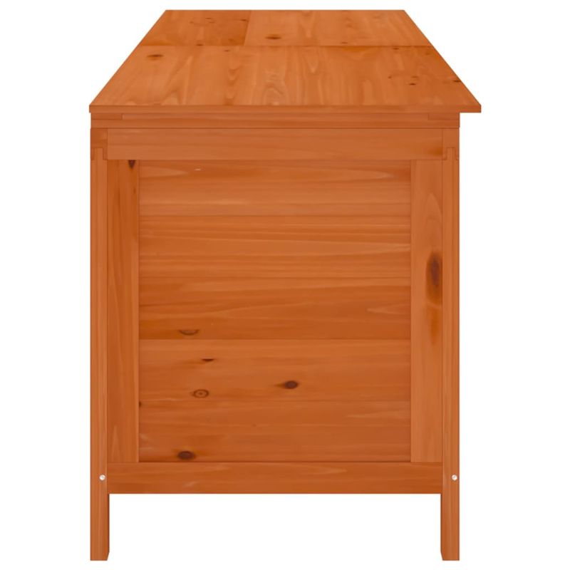 Casa si Gradina - Gradina si terasa - Mobilier exterior - Dulapuri si lazi depozitare exterior - Lada depozitare gradina maro 198,5x50x56,5 cm lemn masiv brad - Infinity.ro