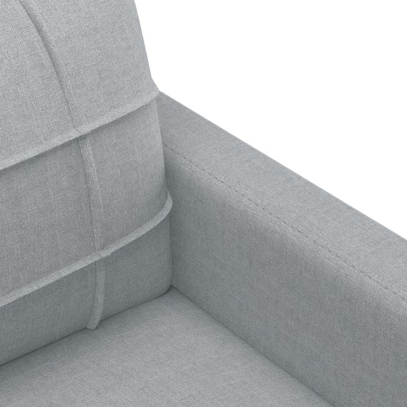 Casa si Gradina - Mobilier - Scaune si fotolii - Fotolii - Fotoliu canapea, gri deschis, 60 cm, material textil - Infinity.ro