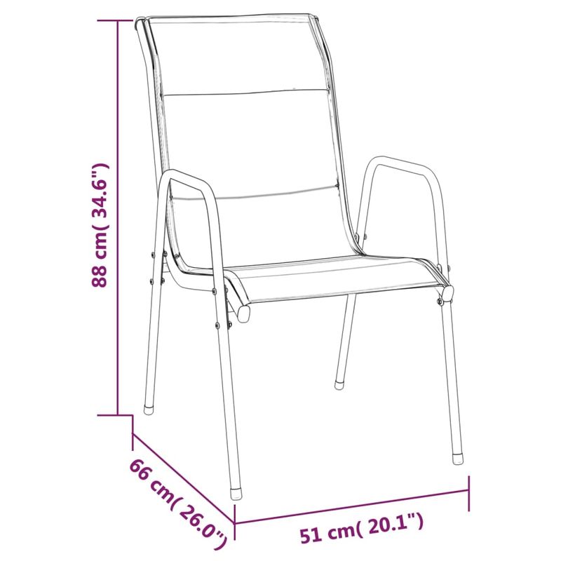 Casa si Gradina - Gradina si terasa - Mobilier exterior - Seturi mobila gradina - Set mobilier de gradina, 5 piese, negru, otel si textilena - Infinity.ro