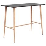 Casa si Gradina - Mobilier - Seturi de mobilier - Seturi bucatarie - Set mobilier de bar, 5 piese, negru si alb - Infinity.ro