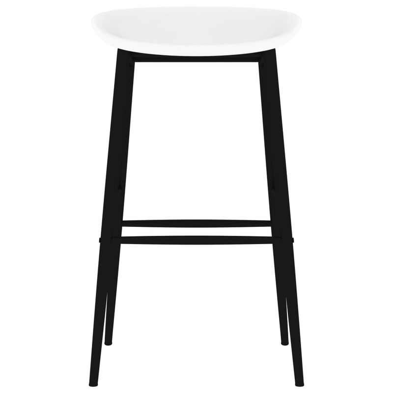 Casa si Gradina - Mobilier - Seturi de mobilier - Seturi bucatarie - Set mobilier de bar, 5 piese, negru si alb - Infinity.ro