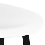Casa si Gradina - Mobilier - Seturi de mobilier - Seturi bucatarie - Set mobilier de bar, 5 piese, negru si alb - Infinity.ro