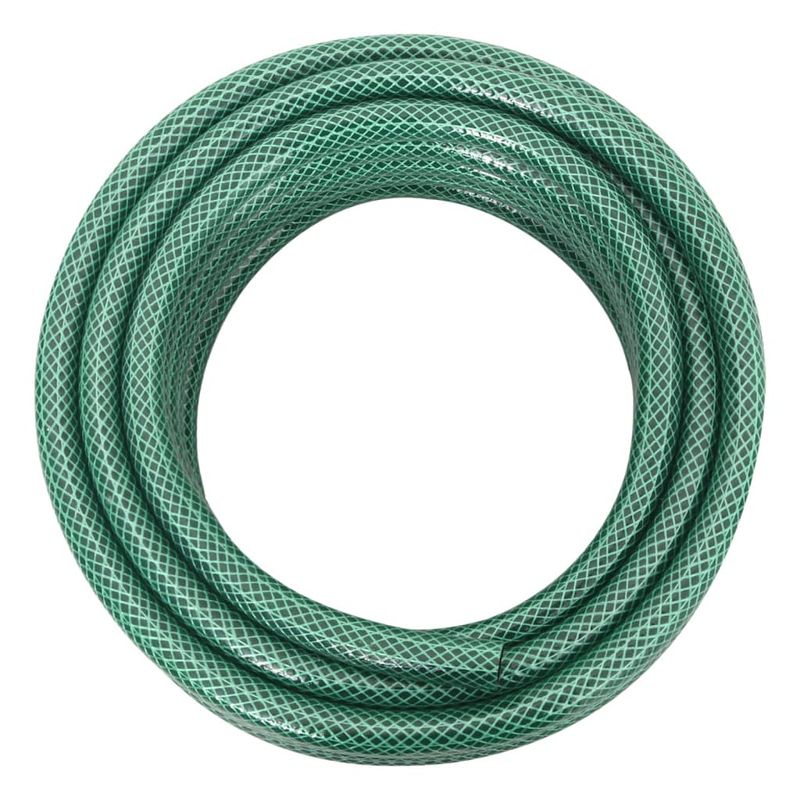 Casa si Gradina - Gradinarit si plante - Instalatii si accesorii pentru irigatii - Furtunuri de gradina si accesorii - Furtun de gradina cu set de racorduri, verde, 0,6", 30 m, PVC - Infinity.ro