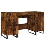 Casa si Gradina - Mobilier - Mese si birouri - Birouri - Birou, stejar afumat, 140x50x75 cm, lemn compozit - Infinity.ro