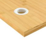 Casa si Gradina - Mobilier - Feronerie si accesorii mobila - Blat de masa, 80x40x2,5 cm, bambus, model drept - Infinity.ro