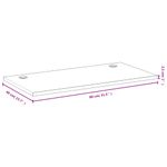 Casa si Gradina - Mobilier - Feronerie si accesorii mobila - Blat de masa, 80x40x2,5 cm, bambus, model drept - Infinity.ro