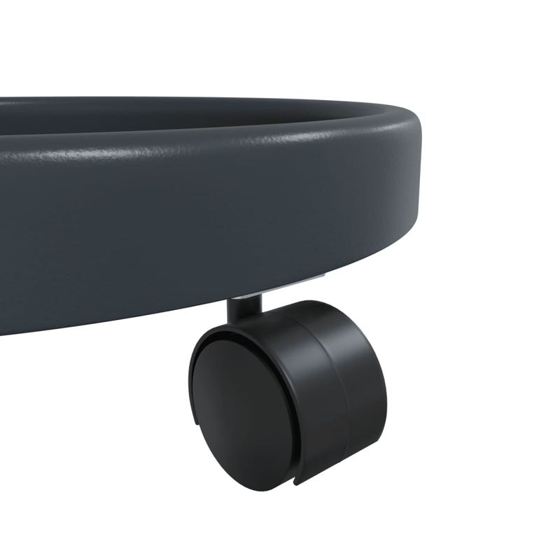 Casa si Gradina - Gradinarit si plante - Plante si ghivece - Ghivece si suporturi - Carucioare pentru plante cu roti 2 buc. gri diametru 34cm 35kg - Infinity.ro