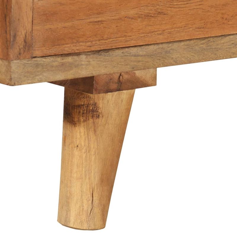 Casa si Gradina - Mobilier - Comode si corpuri - Comode - Comoda TV, lemn masiv acacia cu finisaj tip miere, 140x30x40 cm - Infinity.ro