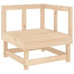 Casa si Gradina - Gradina si terasa - Mobilier exterior - Seturi mobila gradina - Set mobilier relaxare de gradina 5 piese lemn masiv de pin - Infinity.ro