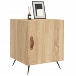 Casa si Gradina - Mobilier - Comode si corpuri - Noptiere - Noptiere, 2 buc., stejar sonoma, 40x40x50 cm, lemn compozit - Infinity.ro