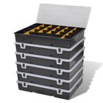 Casa si Gradina - Constructii - Depozitare, transport si protectie - Organizatoare si cutii scule - Carcasa de depozitare, cutie de sortare, 6 buc - Infinity.ro