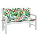 Casa si Gradina - Gradina si terasa - Mobilier exterior - Perne decorative exterior - Perne banca de gradina 2 buc. multicolor 120x50x7 cm textil - Infinity.ro